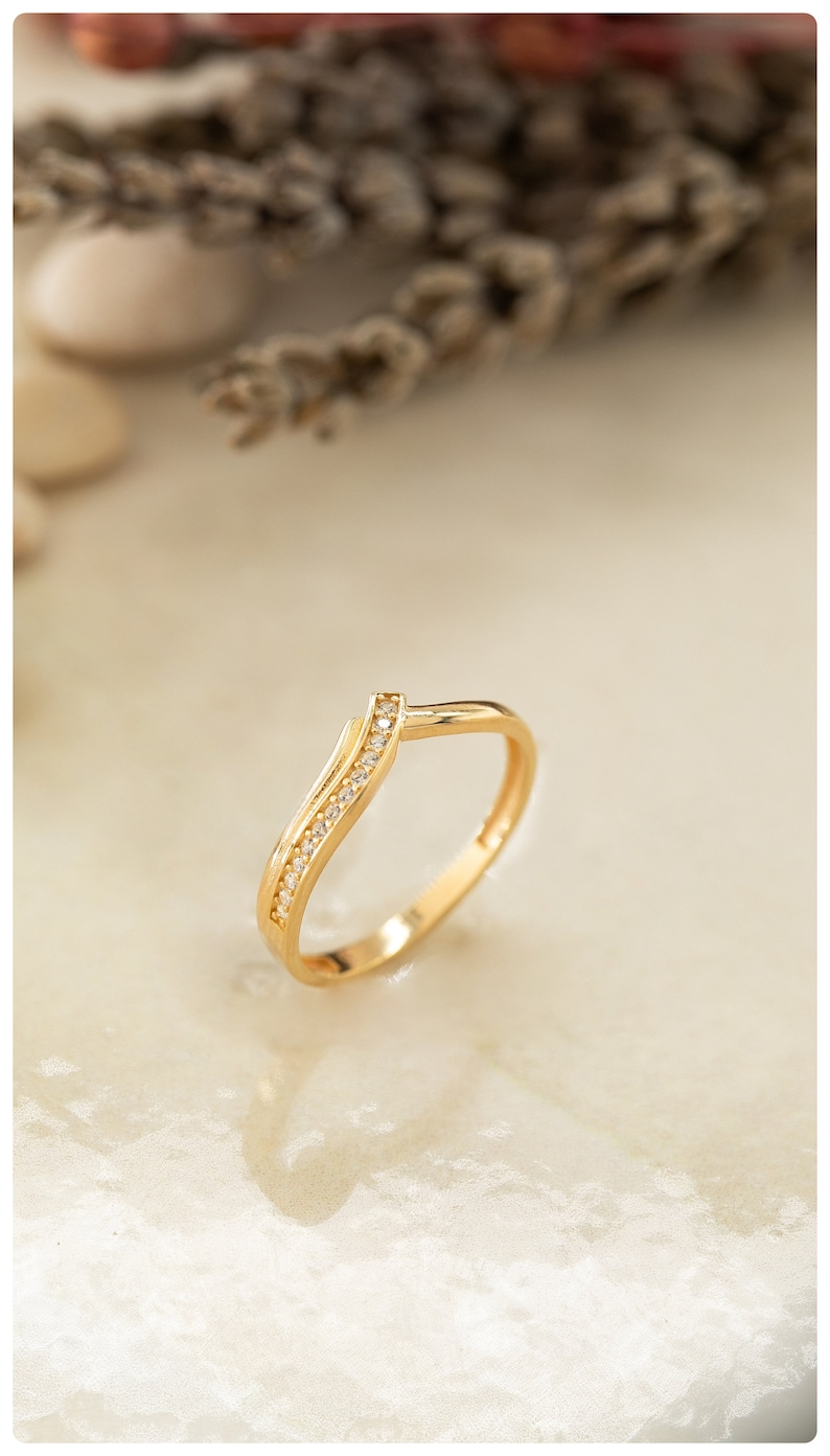925 Silver Gemstone Wedding Ring for Womens, Anniversary Ring