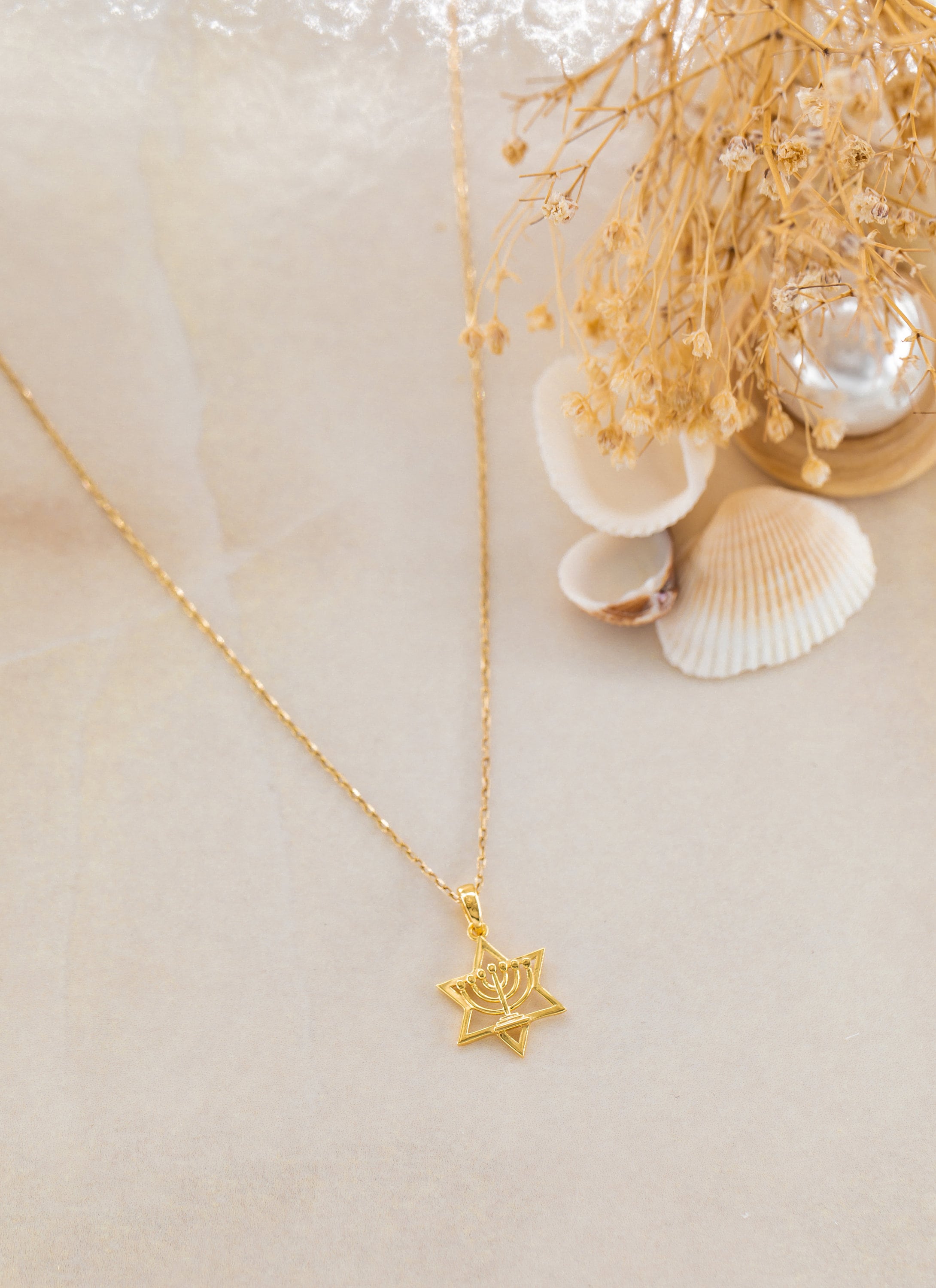 14k Star of David Necklace | Judaism Necklace | Religious Necklace | Juda Necklace | Mother Day Jewelry | 14k Solid Gold Necklace
