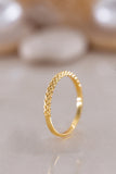 10K Yellow Gold Circle Ring, Circle Design Ring, Promise Ring, Band Ring, Polished Ring, Gift For Mother Day, Mother Day Jewelry, Handmade